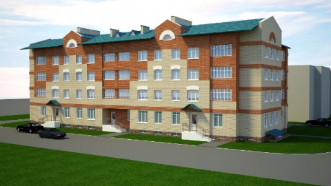 В городе Тихвин идет строительство жилого комплекса «Знаменский»