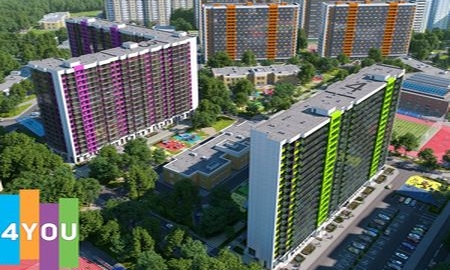 «Аквилон Инвест» объявил о предстоящем старте продаж квартир в III и IV очередях ЖК «4YOU» в Санкт-Петербурге