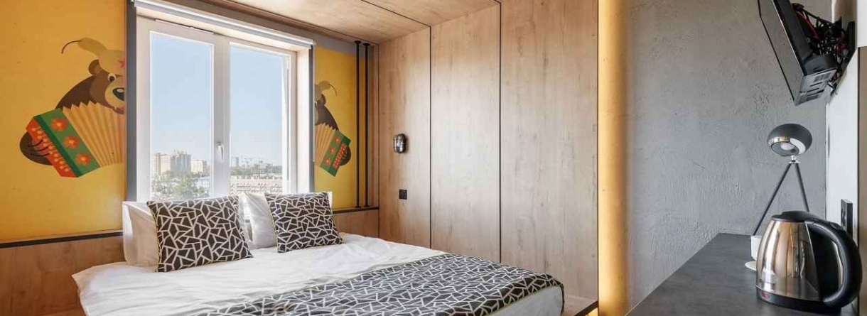 Апарт-отелдь «Вертикаль Лесная» планировки