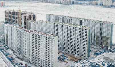 Отделка фасадов началась в ЖК «Мой Мир»