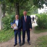 Администрация посёлка Романовка отметила компанию «СДС» почётной грамотой